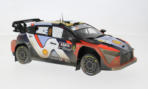 Hyundai i20 N Rally1 No.8 Safari Rally Kenia 2025 Tanak/Jarveoja - 1:18
